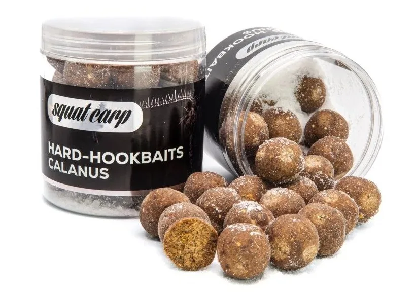 Squat carp tvrzené boilies hard hookbaits calanus 170 g - 20 mm