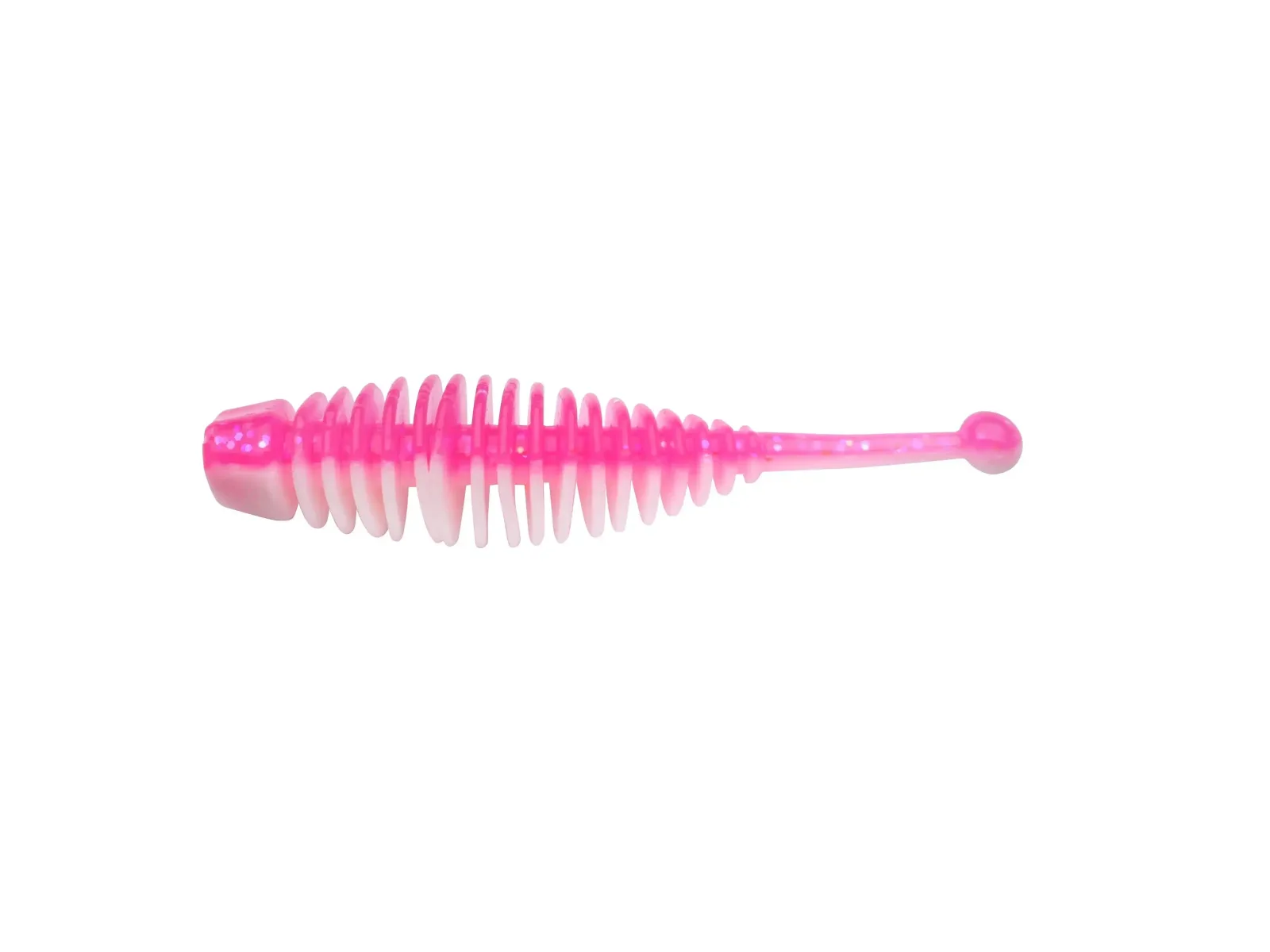 Berkley Gumová Nástraha PowerBait Power Naiad Pink White Délka: 3cm, Počet kusů: 12ks