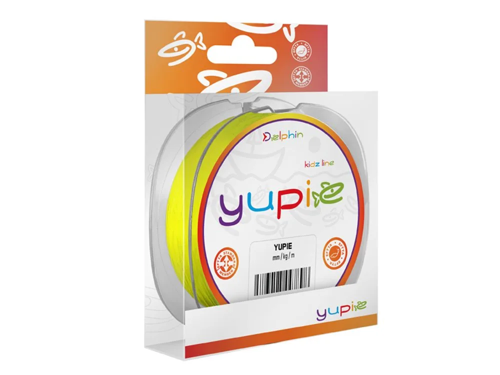Delphin Vlasec Yupie fluo žlutá 300m - 0,20mm 3,7kg