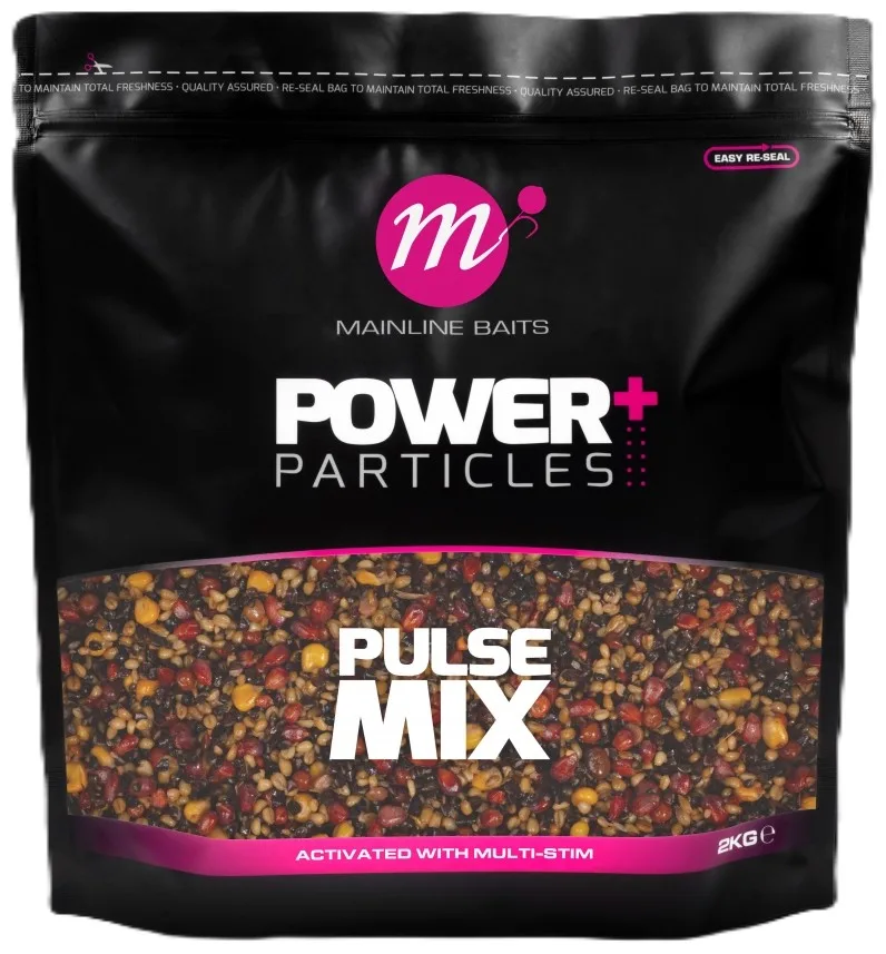 Mainline ochucený partikl power+ pulse mix 2 kg