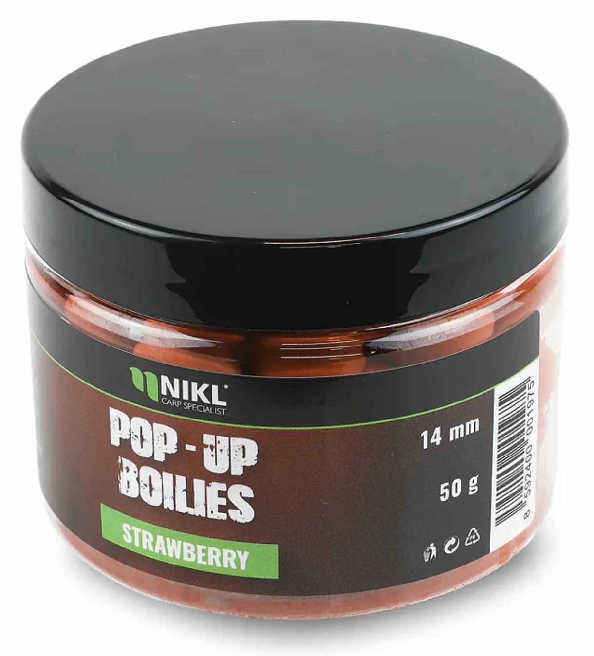 Nikl Plovoucí Boilies Strawberry Hmotnost: 50g, Průměr: 14mm