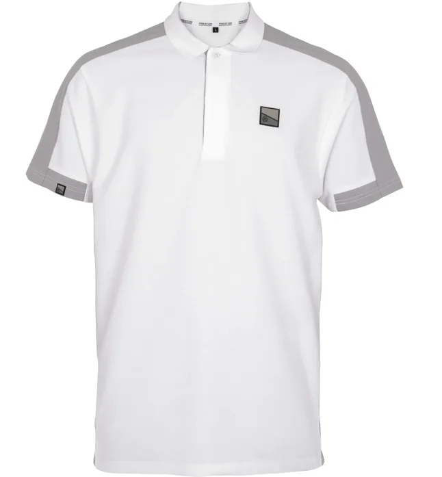 Preston innovations tričko core collection polo white - s
