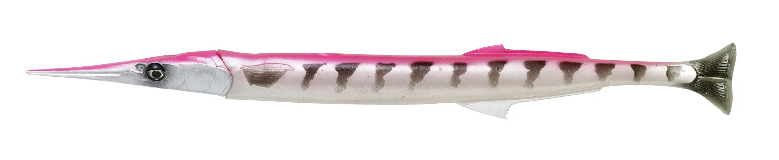 Savage Gear Gumová Nástraha Jehlice SG 3D Line Thru Needlefish Pulsetail 2+1 30cm 85g Varianta: Pink Barra