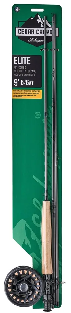 Shakespeare prut cedar canyon elite fly combo 2,74 m #5/6 4 díly