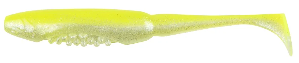 Fox rage gumová nástraha scent shad chartreuse ayu - 11 cm