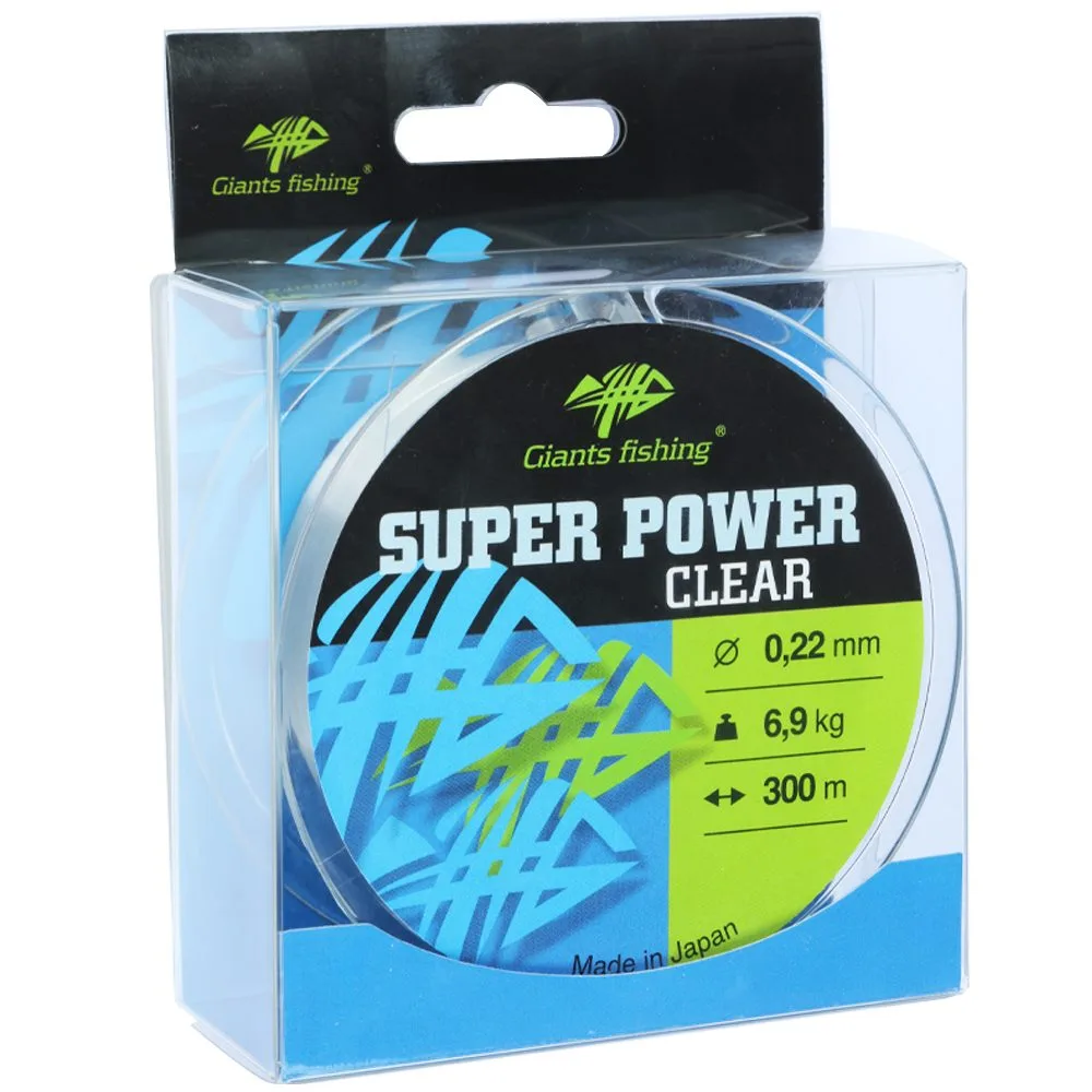 Giants fishing Vlasec Super Power Clear 300m - 0,20mm/5,6kg