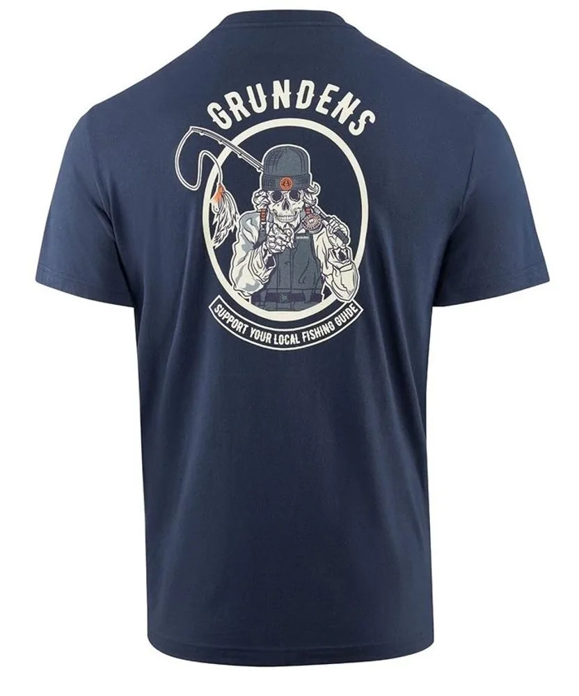 Grundéns Triko Support Guides SS T-Shirt Dark Navy - M