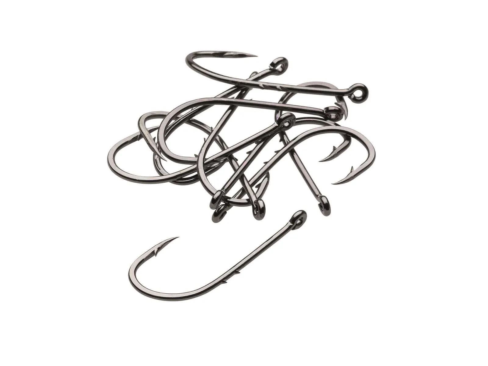 Kinetic Háčky Baitholder Single Hook Black 10ks Počet kusů: 10ks, Velikost háčku: #4