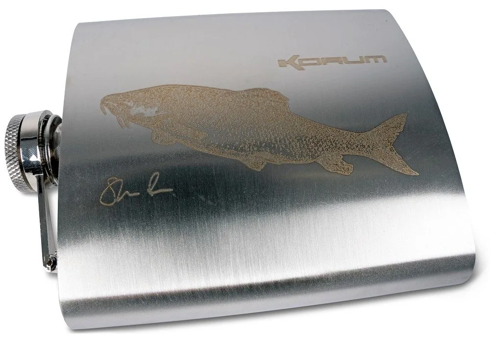 Korum Placatka Classic Hip Flask Barbel Parma 7oz