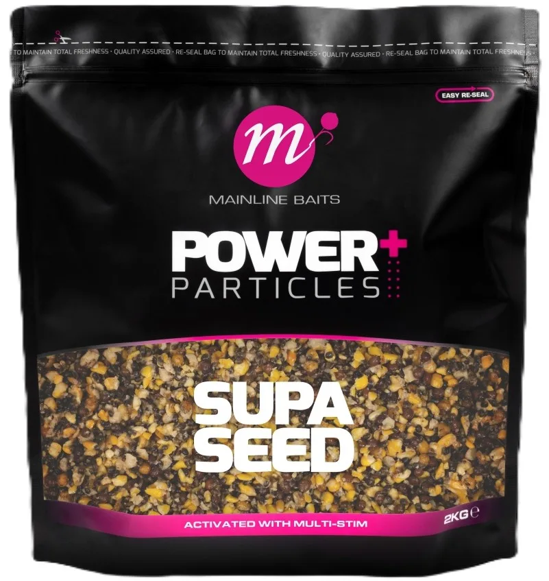 Mainline ochucený partikl power+ supa seed 2 kg