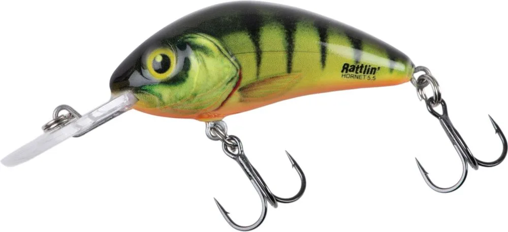 Salmo wobler rattlin hornet floating hot perch - 4,5 cm 5,6 g