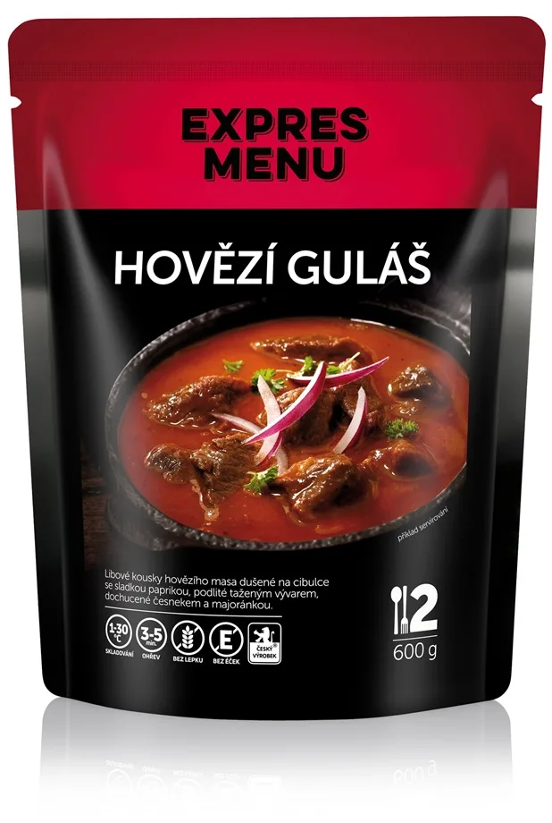 Expres menu hovězí guláš 600 g