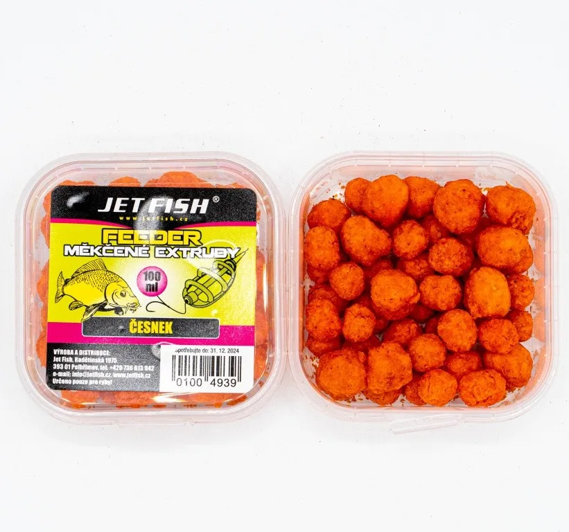 Jet fish měkčené extrudy 100 ml - česnek