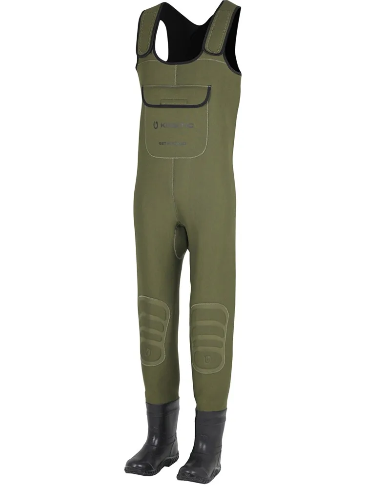 Kinetic neoprenové prsačky neoclassic bootfoot cleated green - eu 42-43 (uk 7,5-8,5)