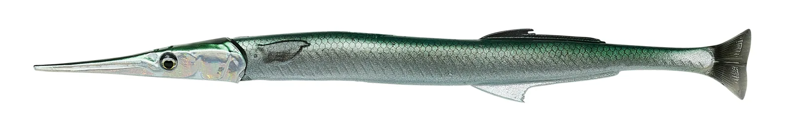 Savage Gear Gumová Nástraha Jehlice SG 3D Line Thru Needlefish Pulsetail 2+1 30cm 85g Varianta: Green