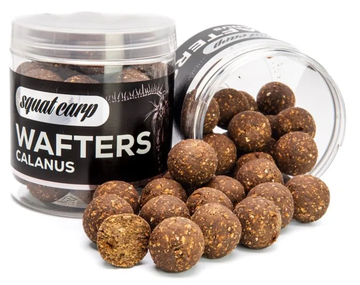 Squat carp vyvážené boilies wafters calanus - 250 g 30 mm