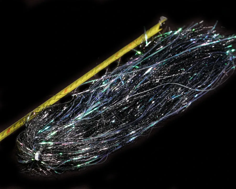 Sybai Streamerové Vlasy Magnum Sparkle Hair Black Pearl