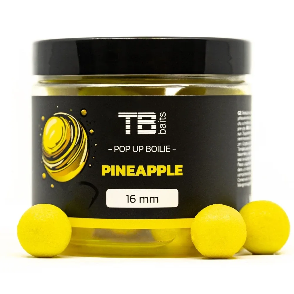 TB Baits Plovoucí Boilie Pop-Up Pineapple + NHDC 65g Průměr: 12mm