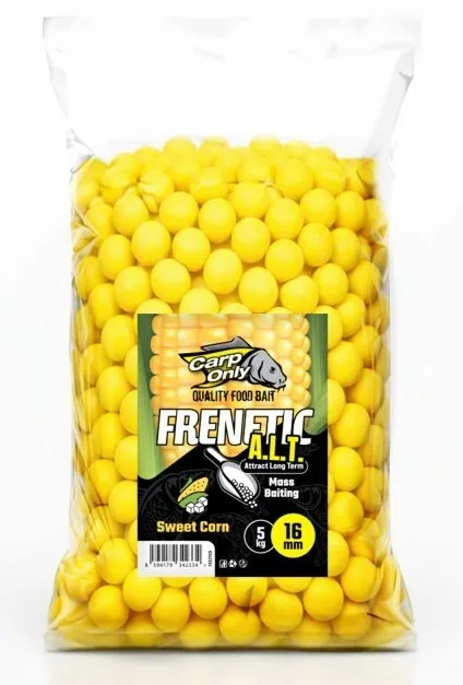 Carp only boilies frenetic a.l.t. sweet corn 5 kg - 24 mm