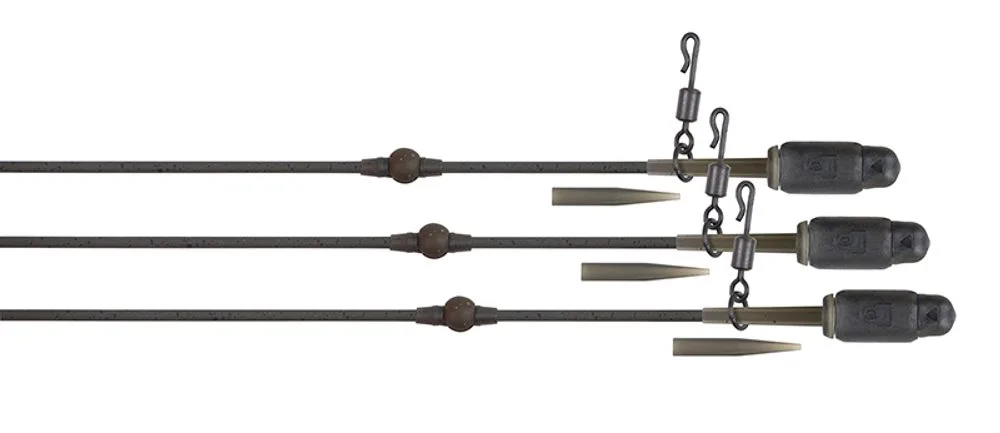 Fox Montáž Edges Tuff Tungsten Tubing Heli-Clip Rigs 3ks