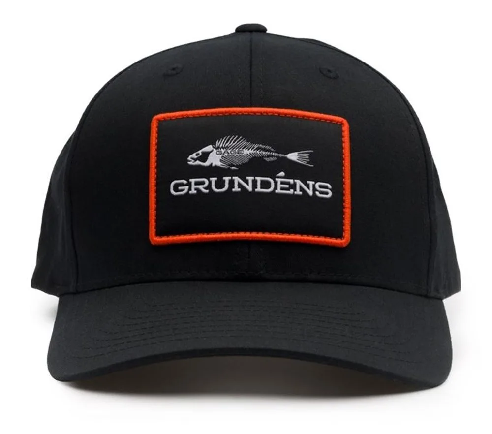 Grundéns Kšiltovka Fish Bones Trucker 312 Black/Charcoal O/S