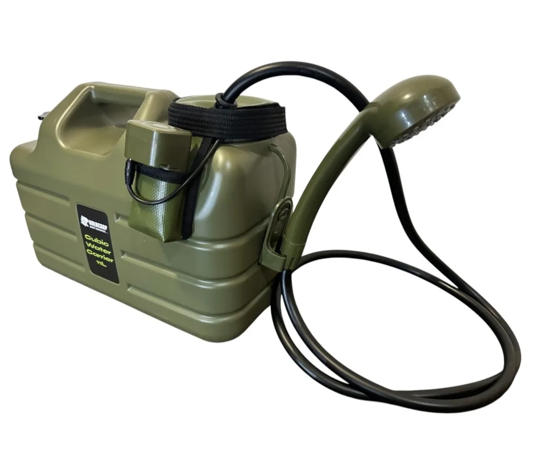 Holdcarp kanystr se sprchou rechargeable camping shower 11l