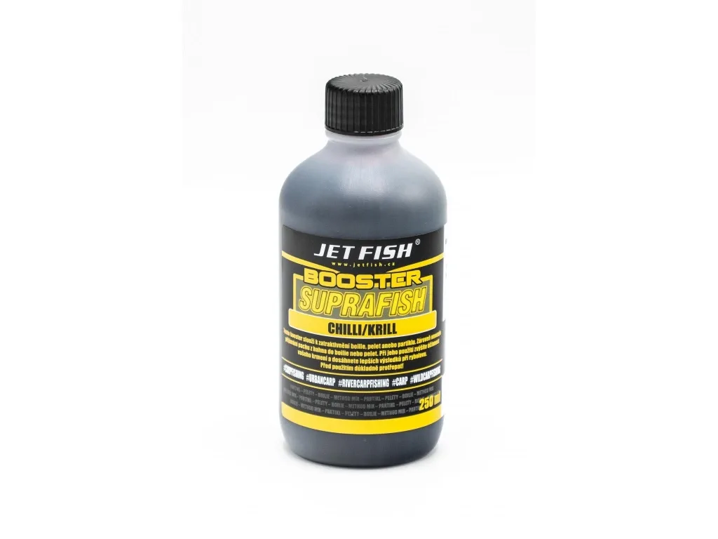 Jet Fish Booster Supra Fish 250ml Příchuť: Chilli / Krill