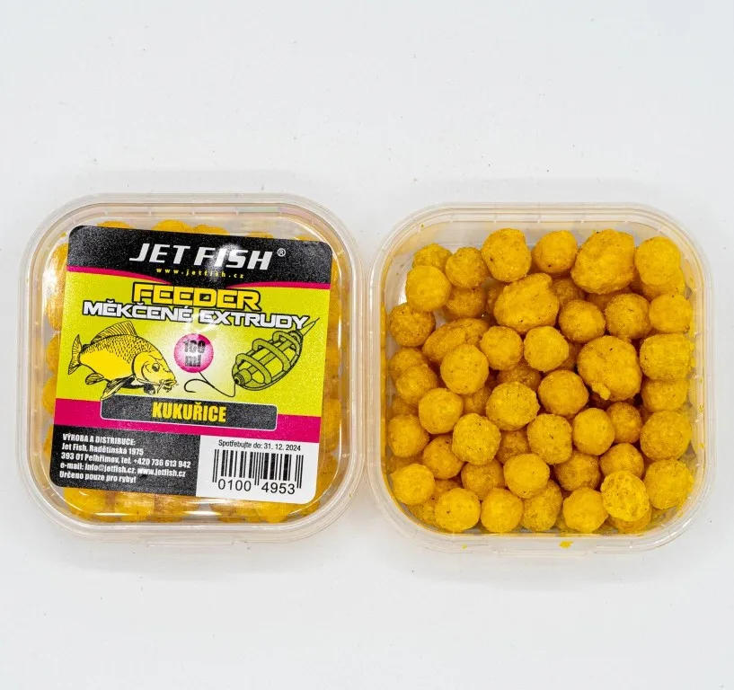 Jet fish měkčené extrudy 100 ml - kukuřice