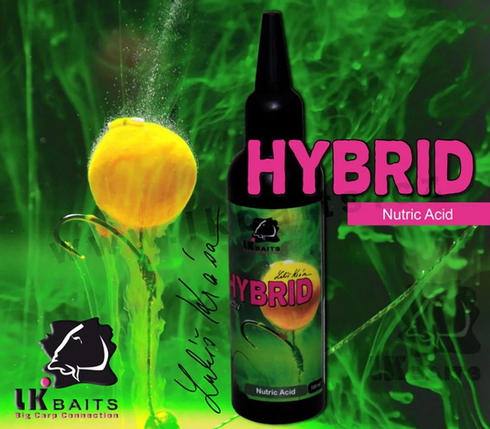 LK Baits Hybrid Activ 100ml - Black Protein