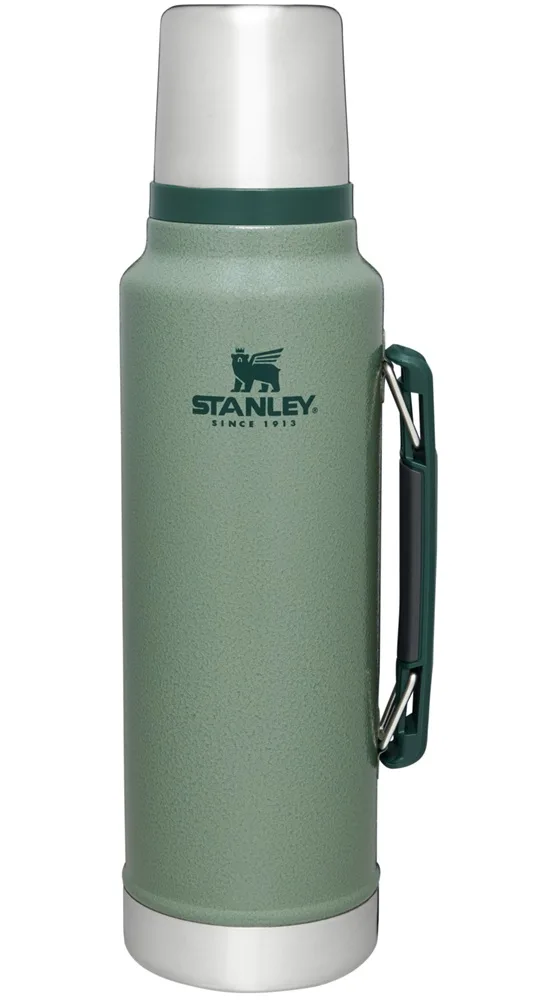 Stanley termoska the legendary classic bottle kladívková zelená 1,4 l
