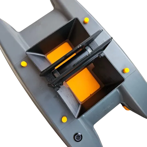 Bbpod rozšíření zásobníku hopper extender with cover for deeper spark - orange