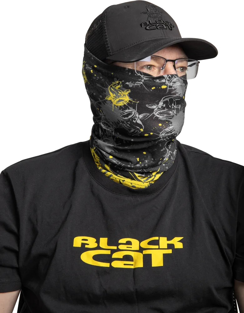 Black cat nákrčník cat snood