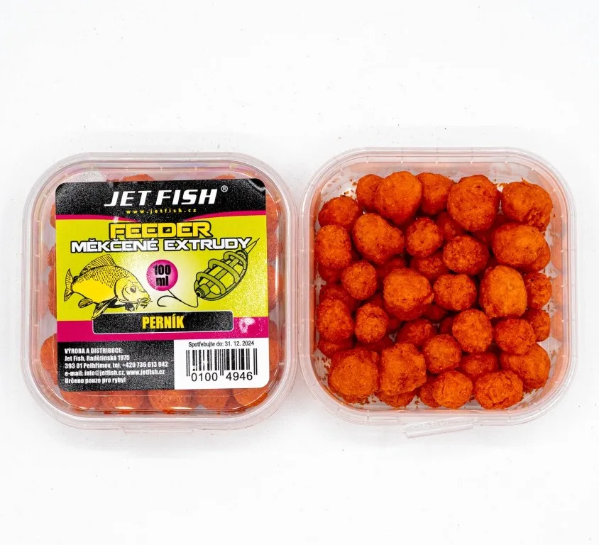 Jet fish měkčené extrudy 100 ml - perník