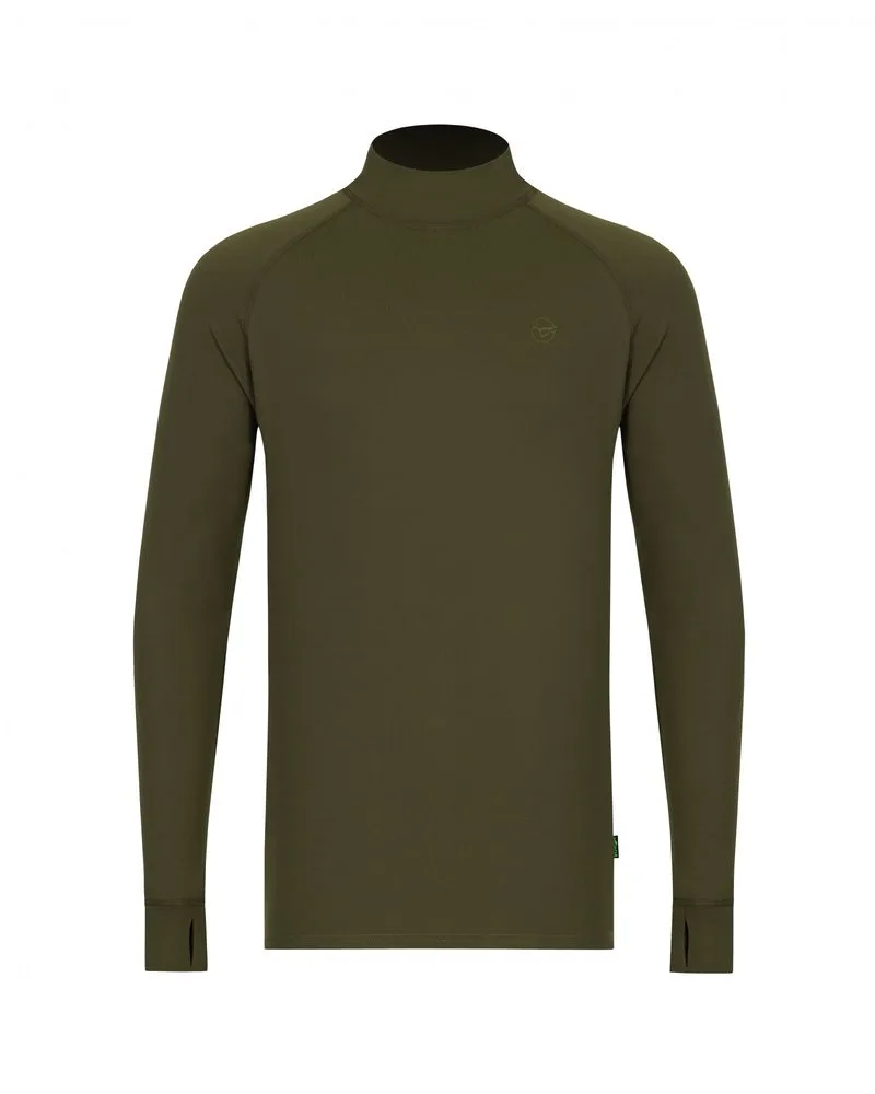 Korda Termoprádlo Mock Neck Thermal LS Shirt Dark Olive - 4XL