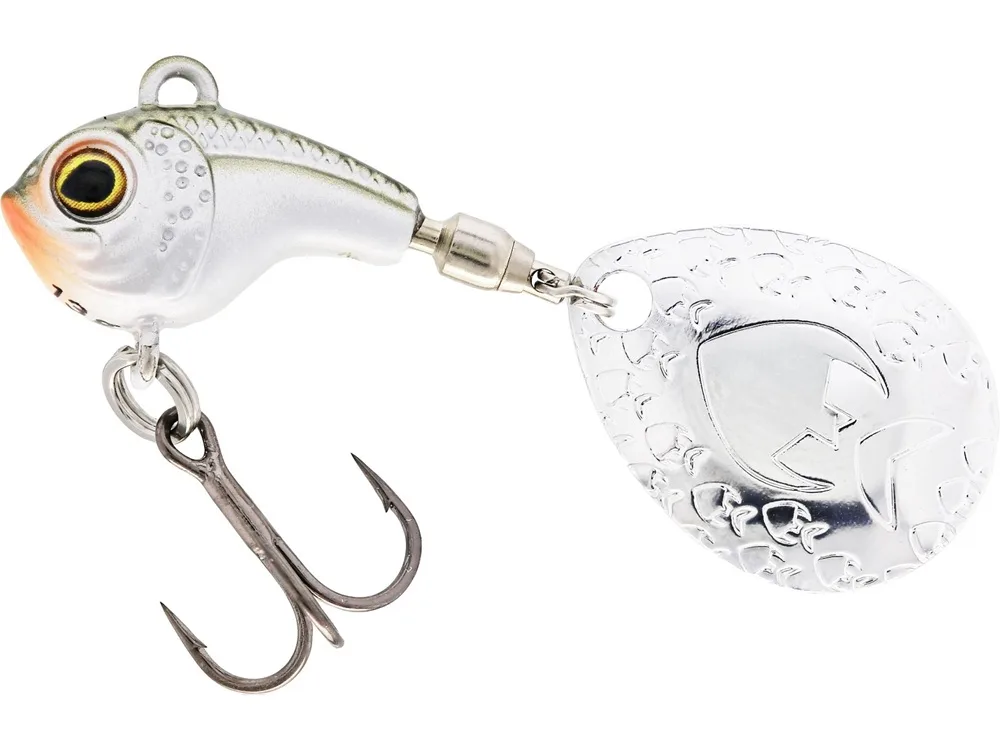 Westin nástraha dropbite tungsten spin tail jig clear olive - 2 cm 13 g