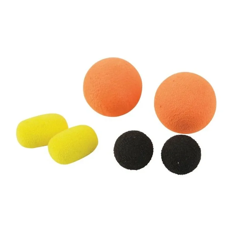 Carp Spirit Umělé Nástrahy Tac-Tics Foam Baits Mixed, 10 ks