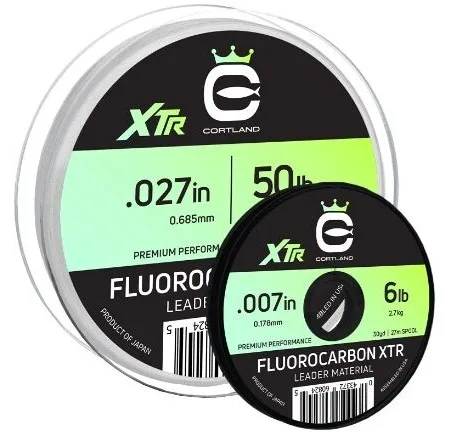Cortland fluorocarbon návazcový xtr 30 yd - 8 lb