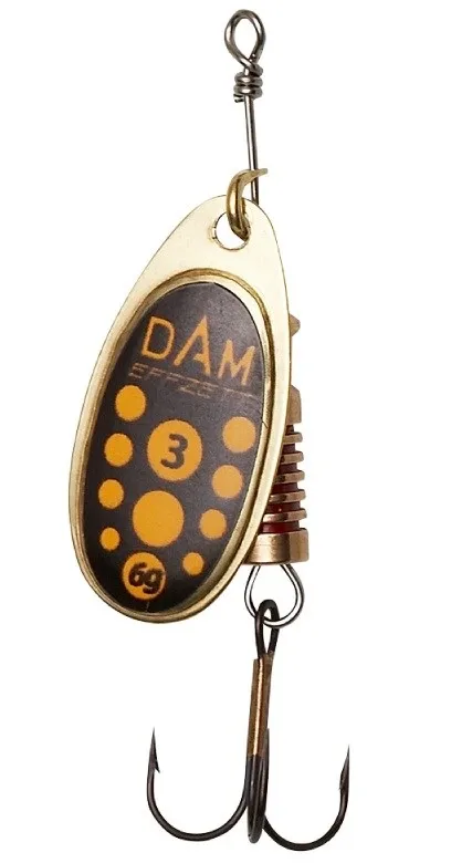 Dam Třpytka Effzett Standard Spinner Blacky Hmotnost: 4g, Velikost: #2