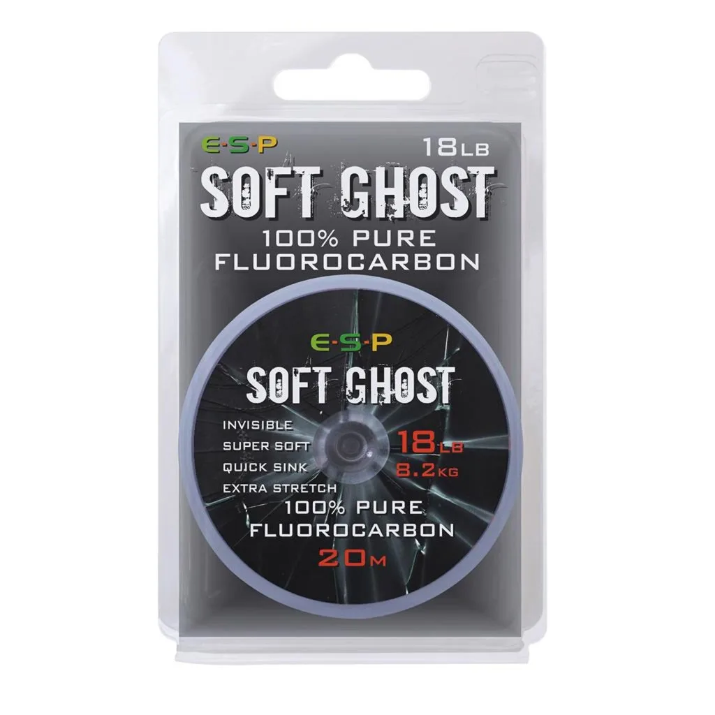 ESP fluorocarbon Soft Ghost 18 lb, 20 m