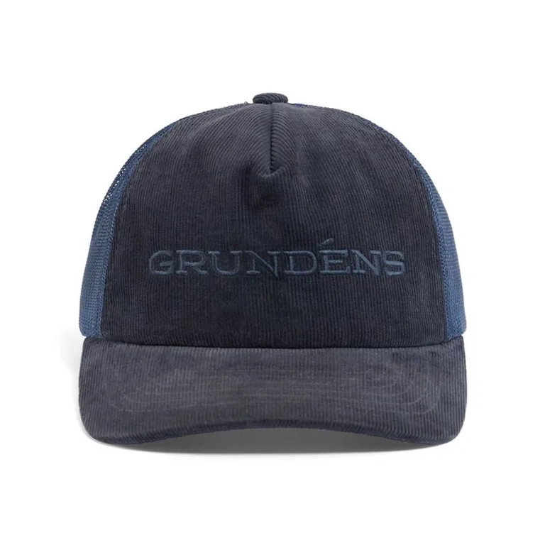 Grundéns Kšiltovka Cord Wordmark Trucker Navy O/S