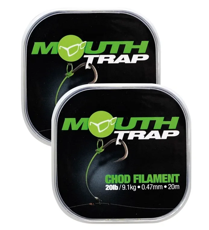 Korda Návazcový Vlasec MouthTrap 20m Nosnost: 9,1kg, Průměr: 0,47mm