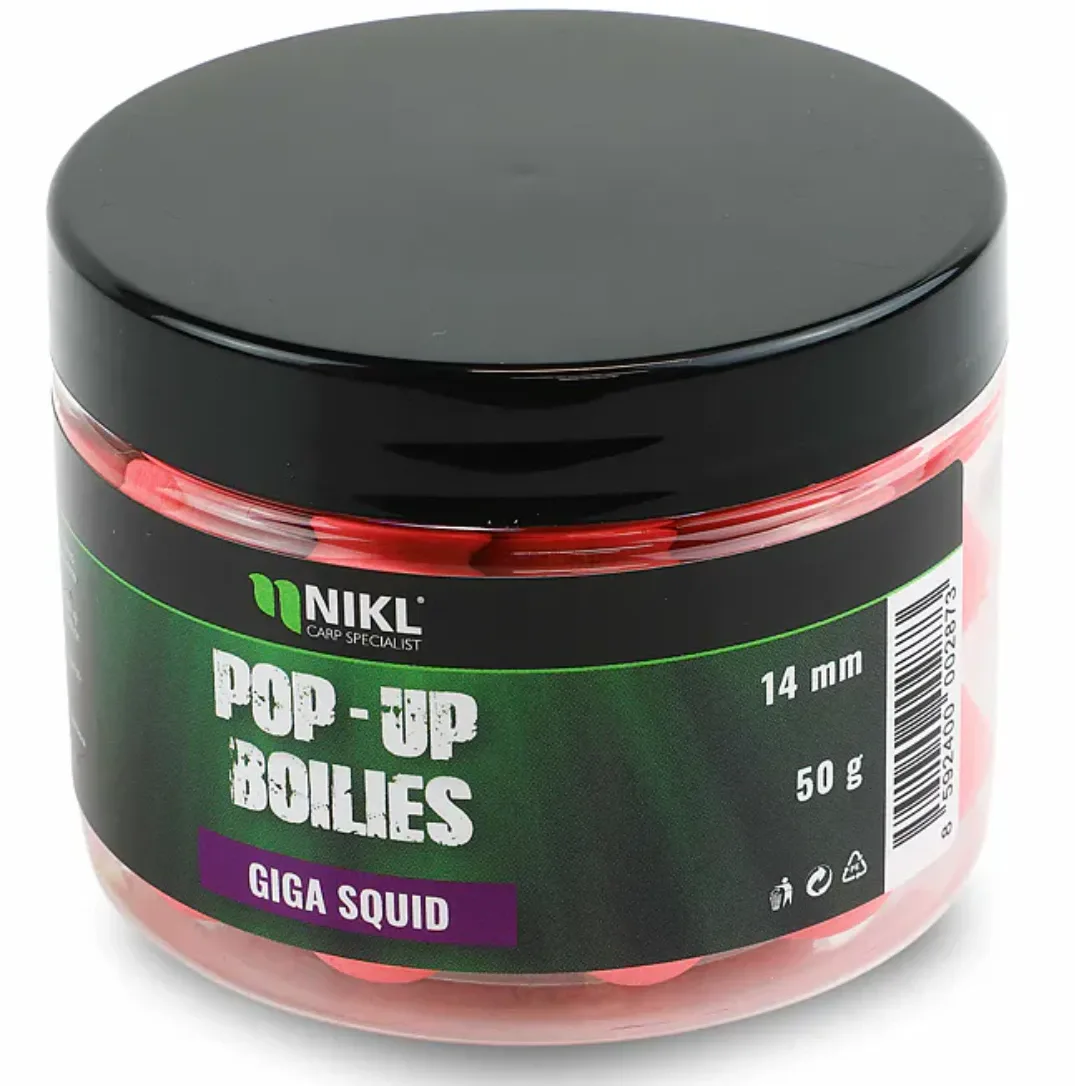 Nikl Plovoucí Boilies Giga Squid Hmotnost: 50g, Průměr: 18mm