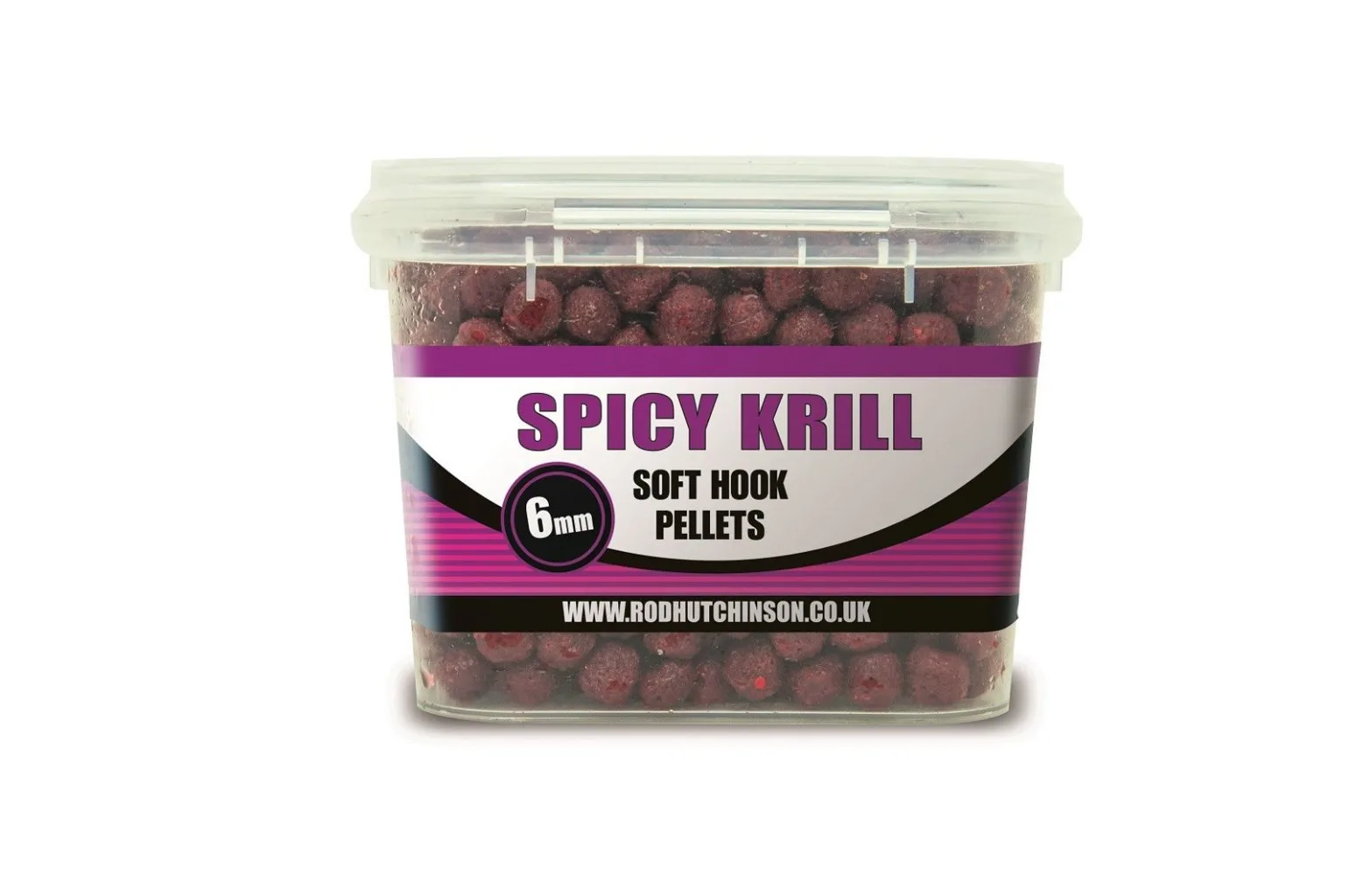 RH chytací pelety Soft Hook Pellets Spicy Krill 6mm 200g – ROD HUTCHINSON