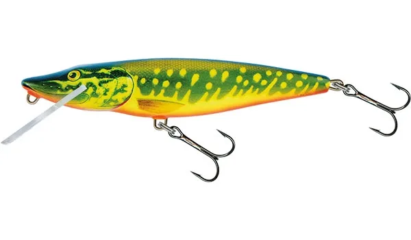 Salmo Wobler Pike Floating Hot Pike Délka: 9cm, Hmotnost: 9g, Maximální ponor: 1m