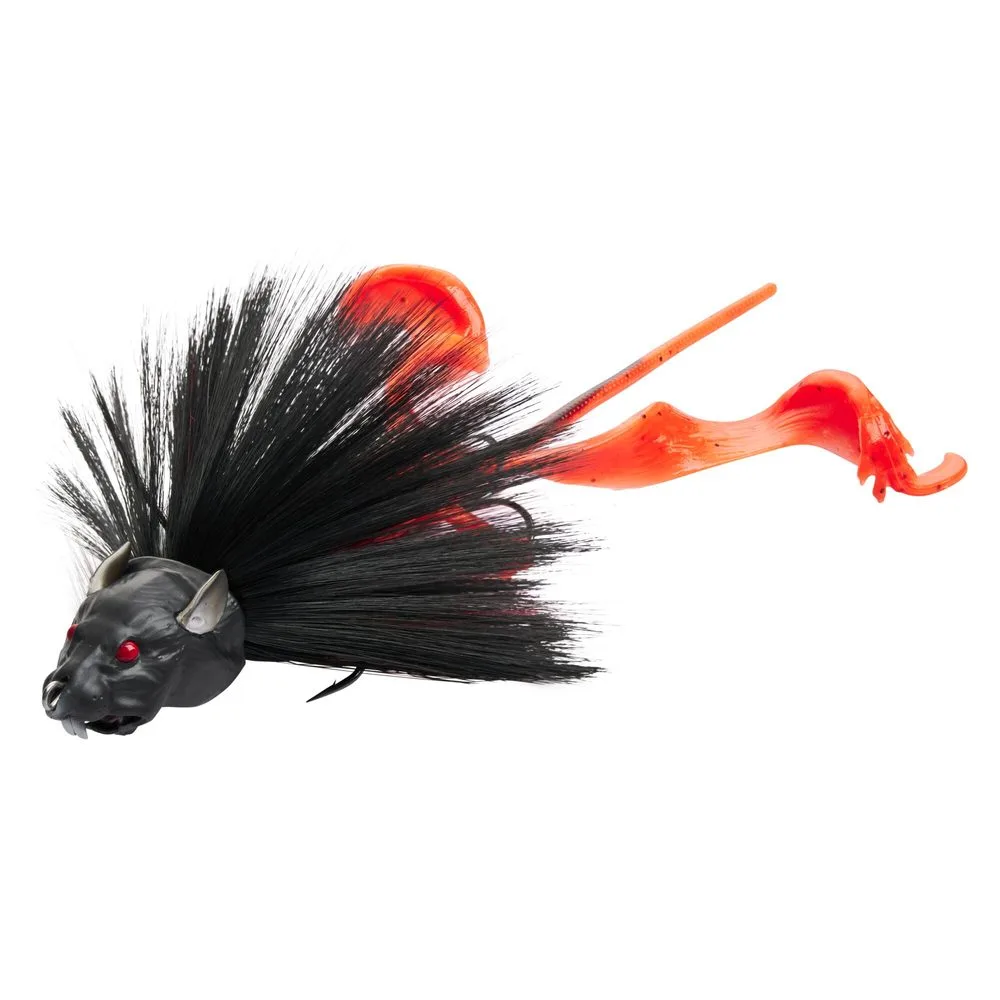 Savage Gear Gumová nástraha Mutant Rat SS Black Red