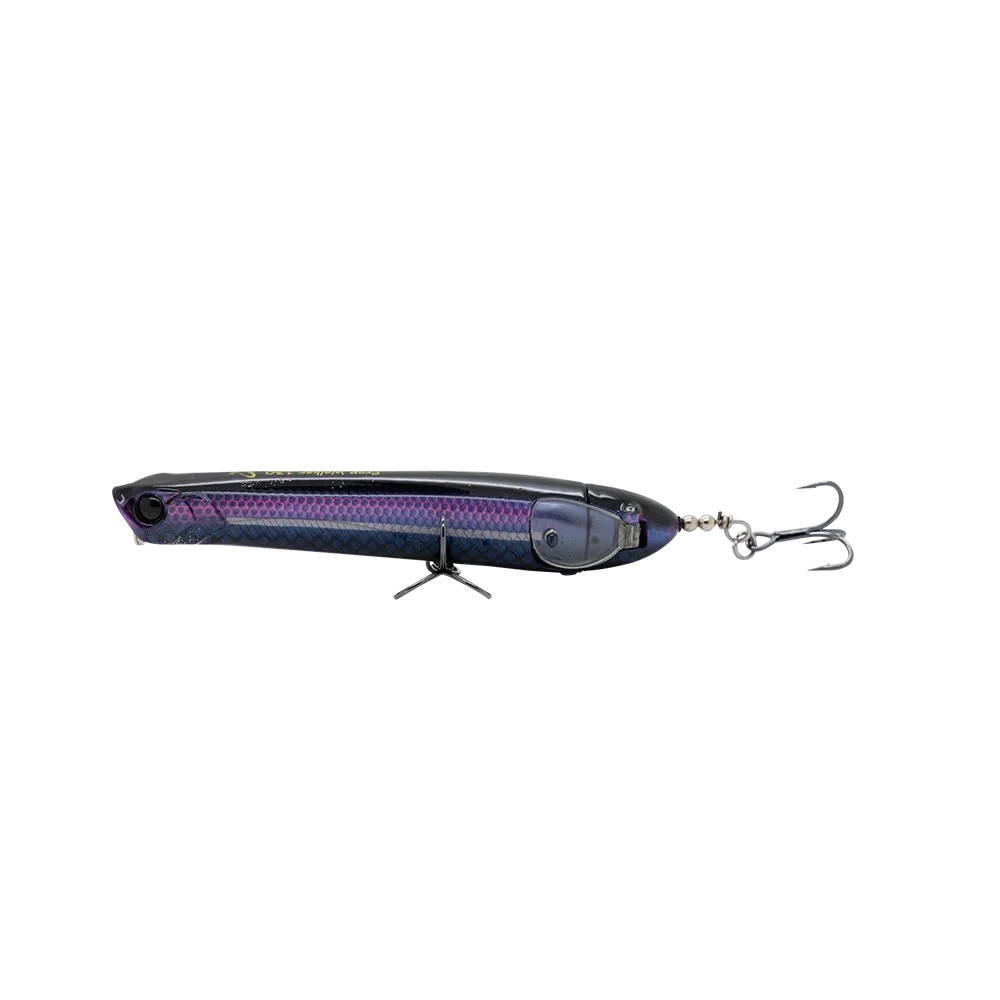 Savage Gear Wobler Prop Walker Floating Ghost Minnow Black Délka: 10cm, Hmotnost: 21g, Maximální ponor: 0m