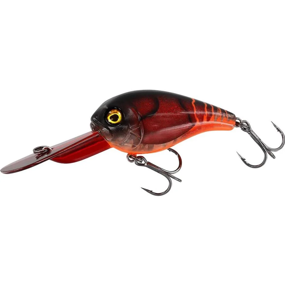 Westin Wobler MegaBite DR Crankbait Floating 3D Fire Craw - 30g 7cm