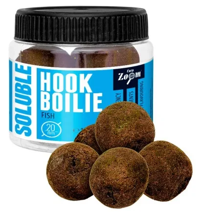 Carp zoom rozpustné boilie soluble hook boilie 110 g 20 mm - ryba – CARPZOOM