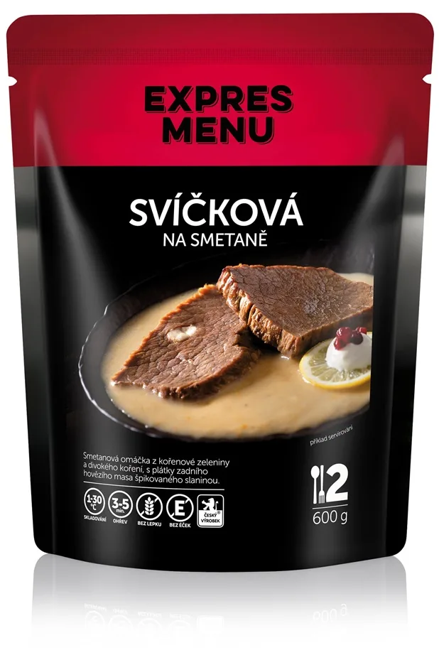 Expres menu svíčková na smetaně 600 g