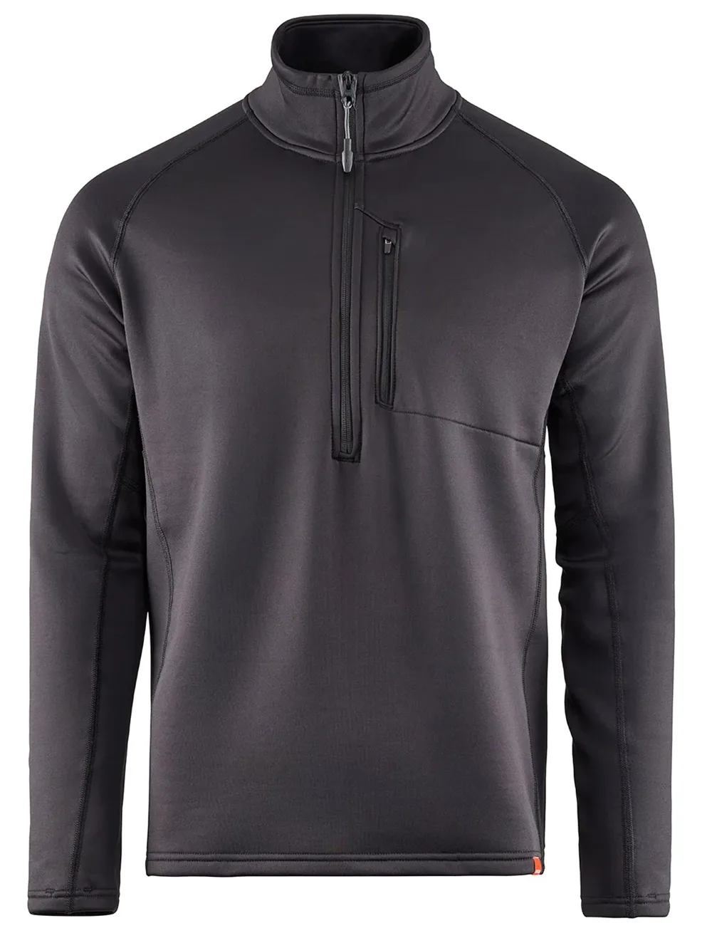 Grundéns termoprádlo grundies thermal 1/2 zip black - s